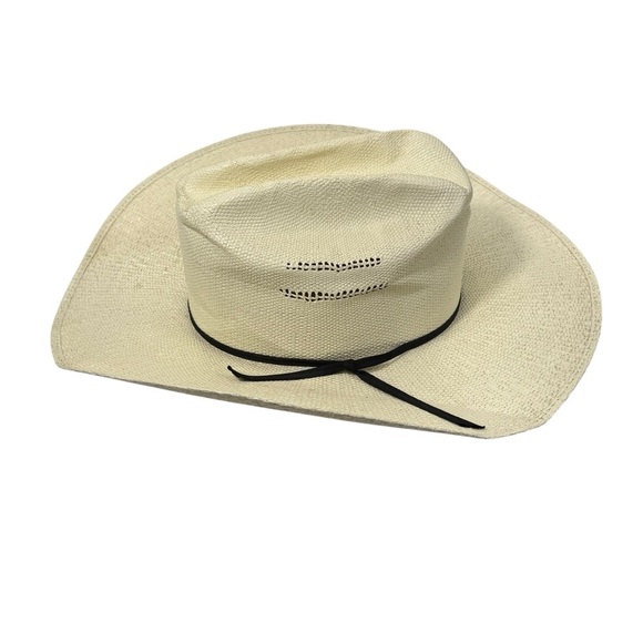 Summits Hats El dorado straw cowboy western rancher 3XXX size 7 3/8 - Picture 1 of 8